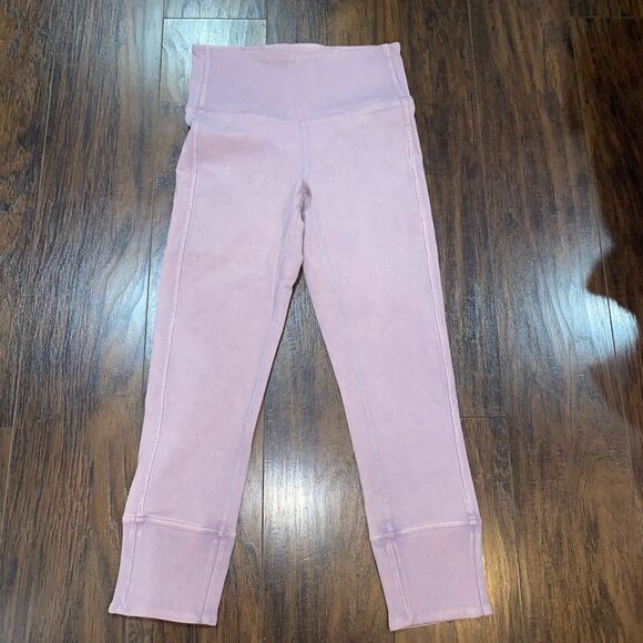 Lululemon Wunder Under pink Crop 23" *Ribbed
Washed Antoinette Leggings - Picture 2 of 8